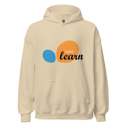 scikit - learn Logo Hoodie (unisex) - Sand - AI Store