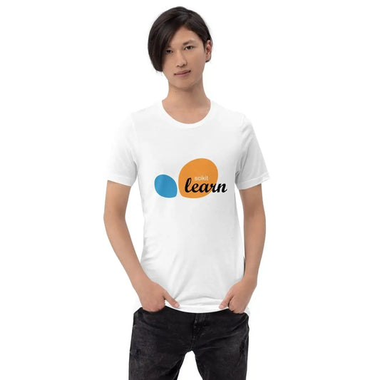 The Scikit-learn Logo T-shirt (unisex).