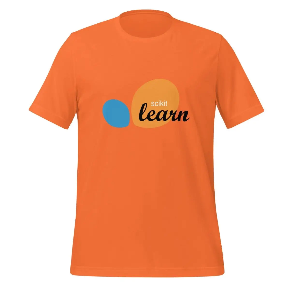 The Scikit-learn Logo T-shirt (unisex) Orange / m.