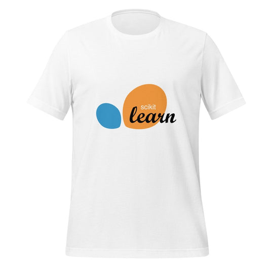 scikit - learn Logo T - Shirt (unisex) - White - AI Store