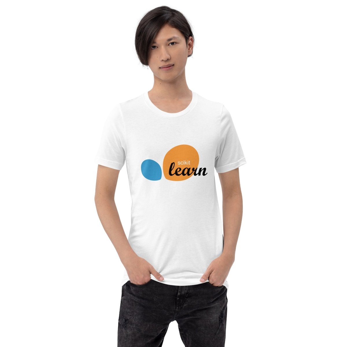 scikit - learn Logo T - Shirt (unisex) - White - AI Store