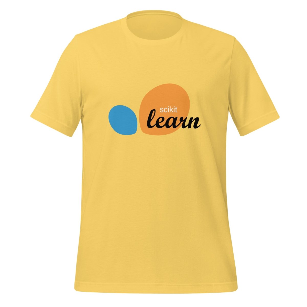 scikit - learn Logo T - Shirt (unisex) - Yellow - AI Store