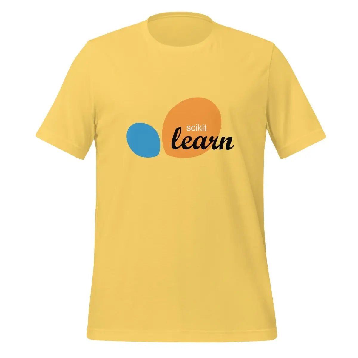 The Scikit-learn Logo T-shirt (unisex) Yellow / m.