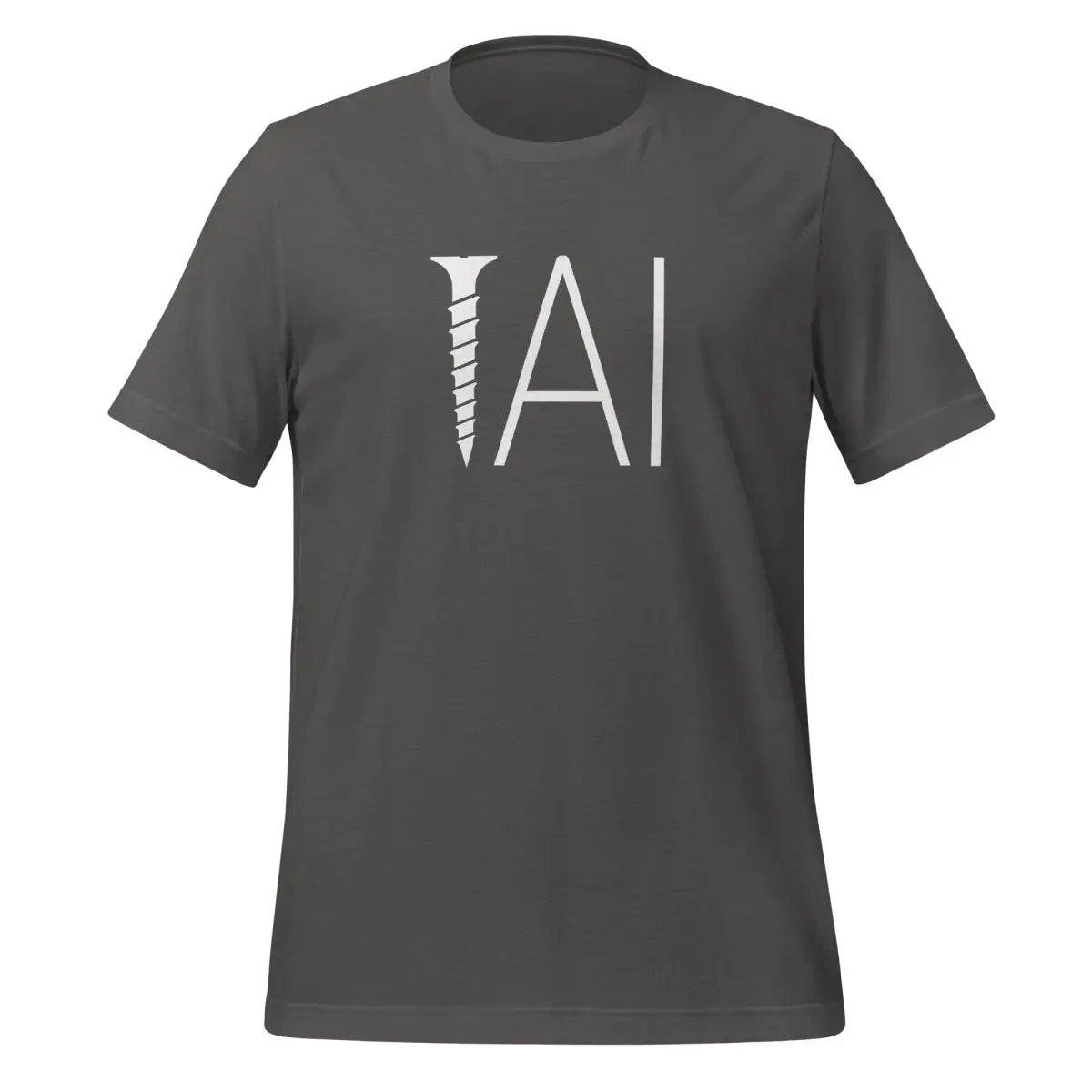 The Screw Ai T-shirt (unisex) Asphalt / m.