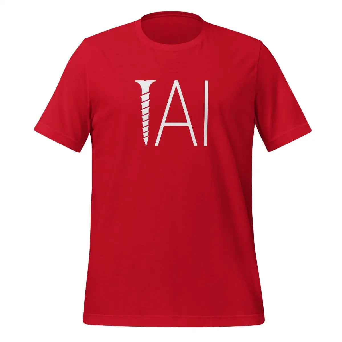 The Screw Ai T-shirt (unisex) Red / m.