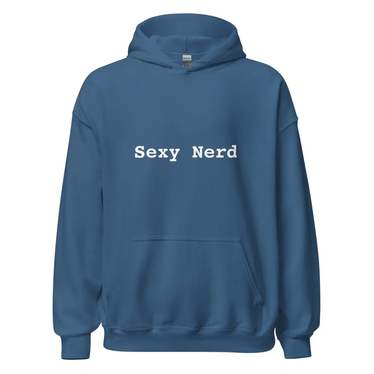 Sexy Nerd Hoodie (unisex) - Indigo Blue / M