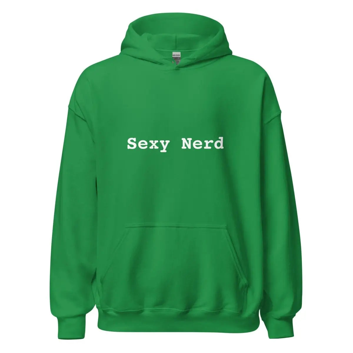 Sexy Nerd Hoodie (unisex) - Irish Green / M