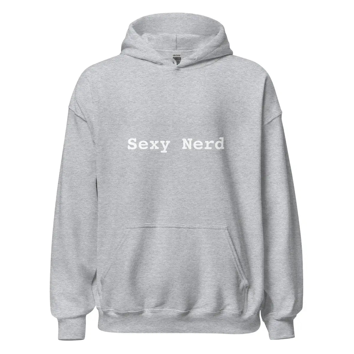 Sexy Nerd Hoodie (unisex) - Sport Grey / M