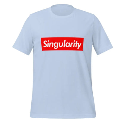 Singularity Sign T-Shirt (unisex) - Baby Blue / XS