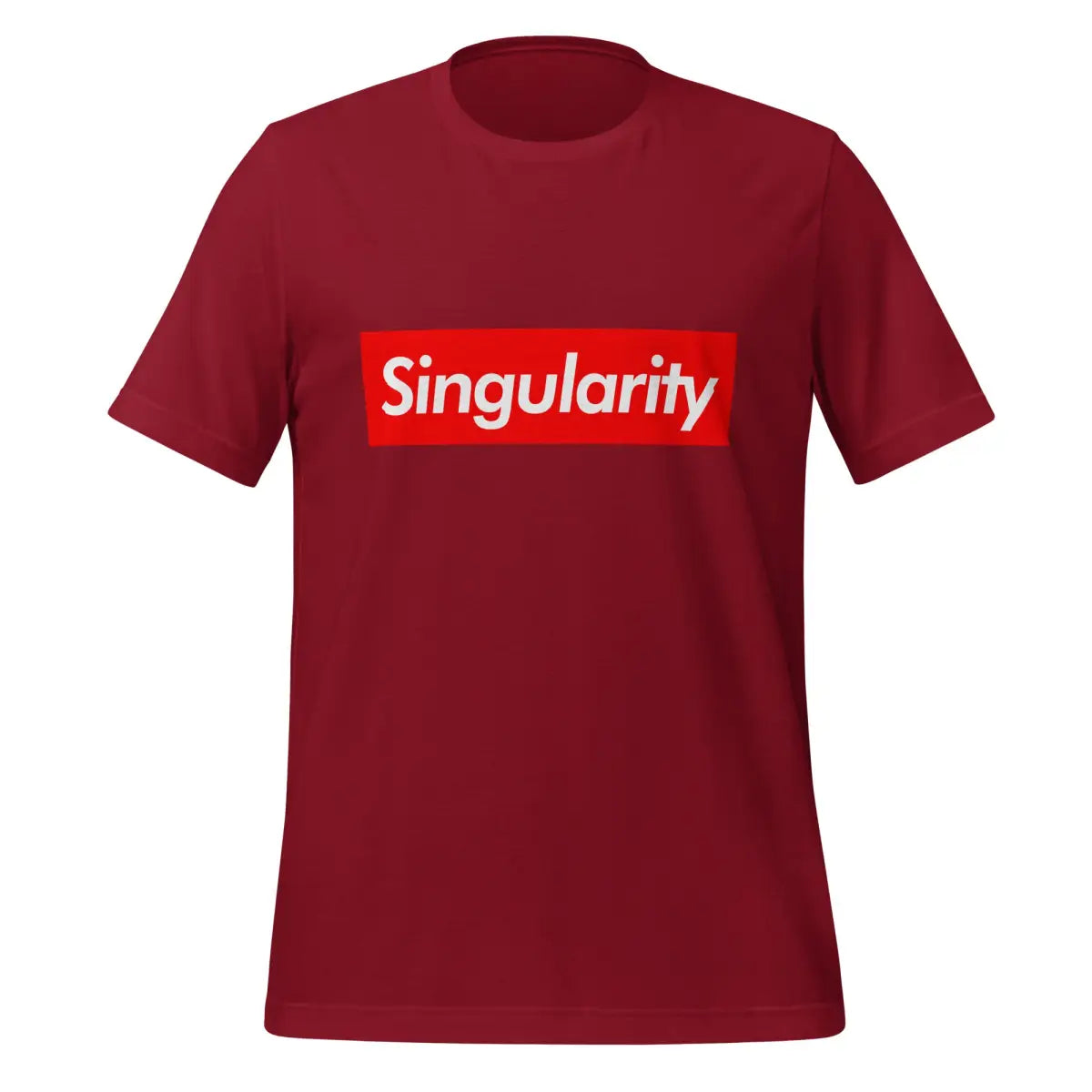 Singularity Sign T-Shirt (unisex) - Cardinal / XS