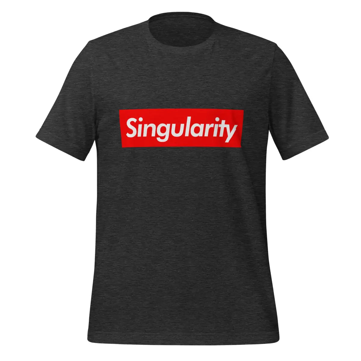 Singularity Sign T-Shirt (unisex) - Dark Grey Heather / XS