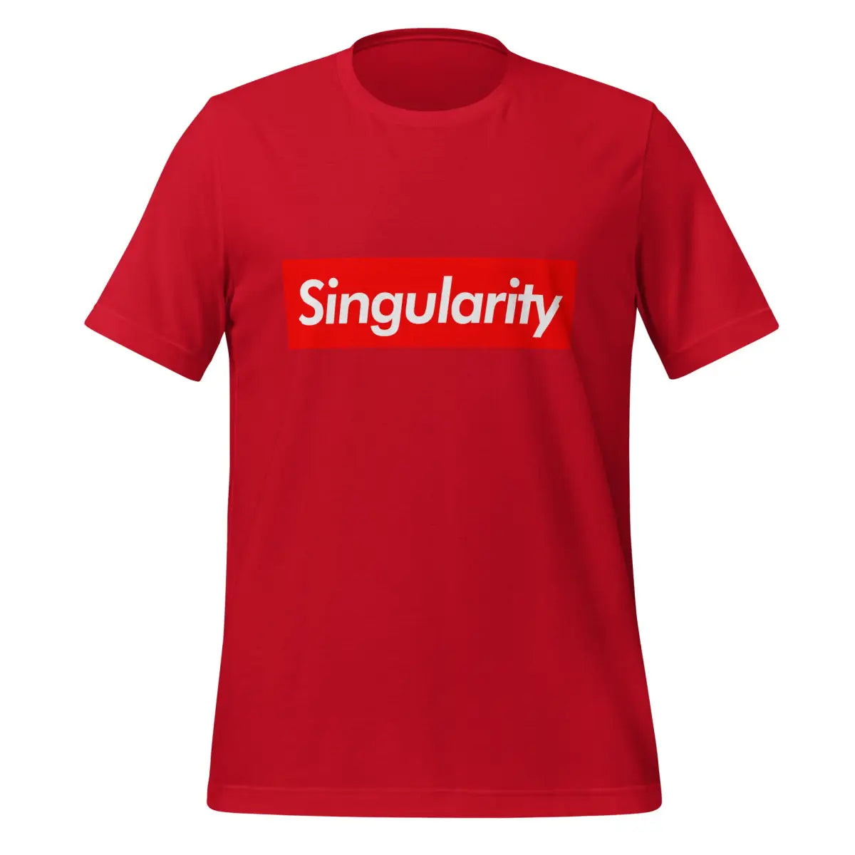 Singularity Sign T-Shirt (unisex) - Red / XS