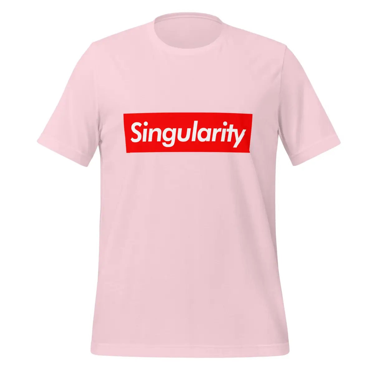 Singularity Sign T-Shirt (unisex) - Soft Pink / S