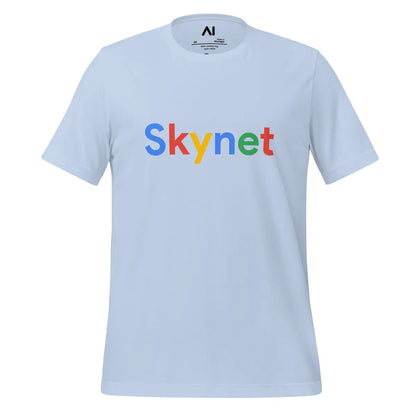 Skynet Search Logo T-Shirt (unisex) - Baby Blue / M