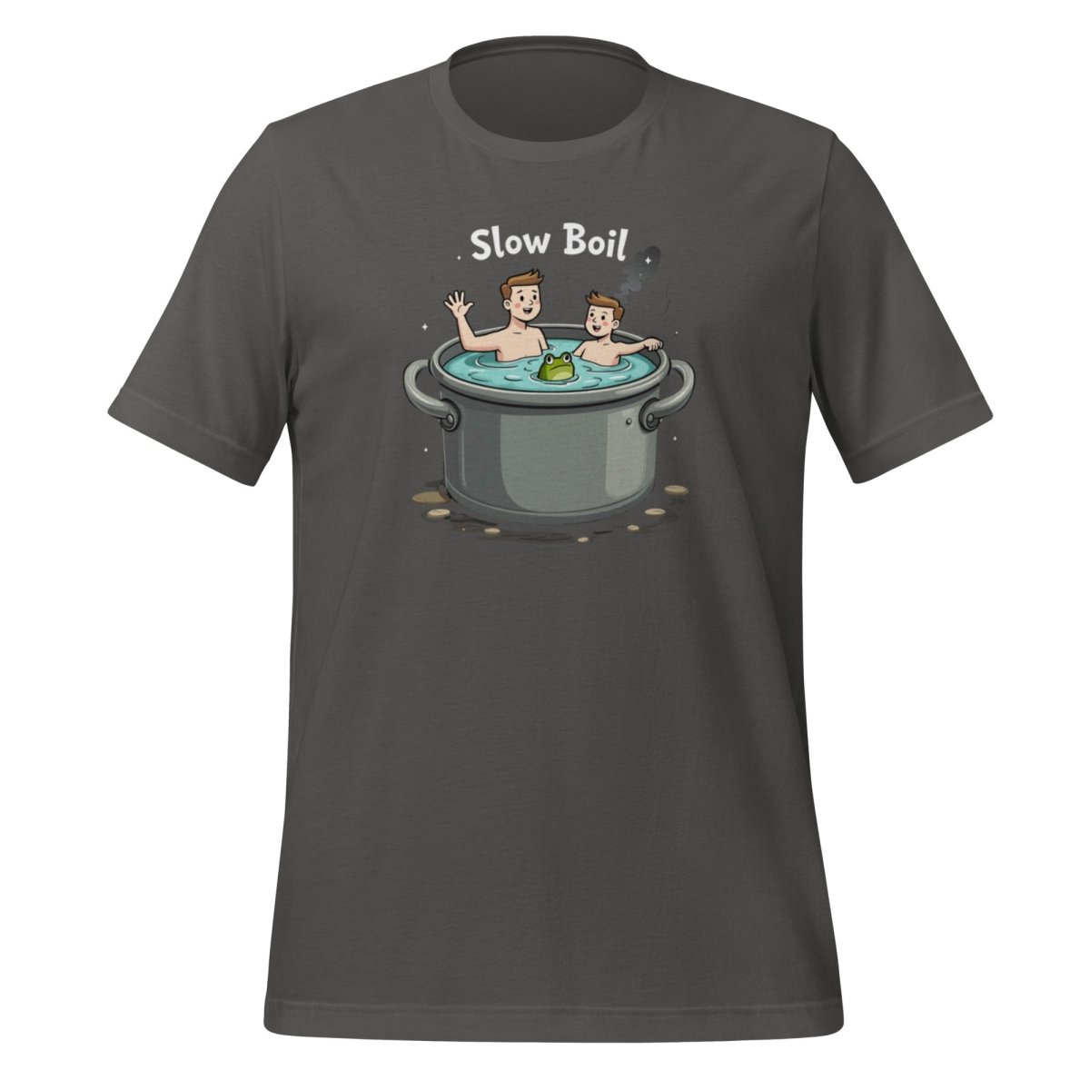 Slow Boil T-Shirt (unisex) - Asphalt - AI Store