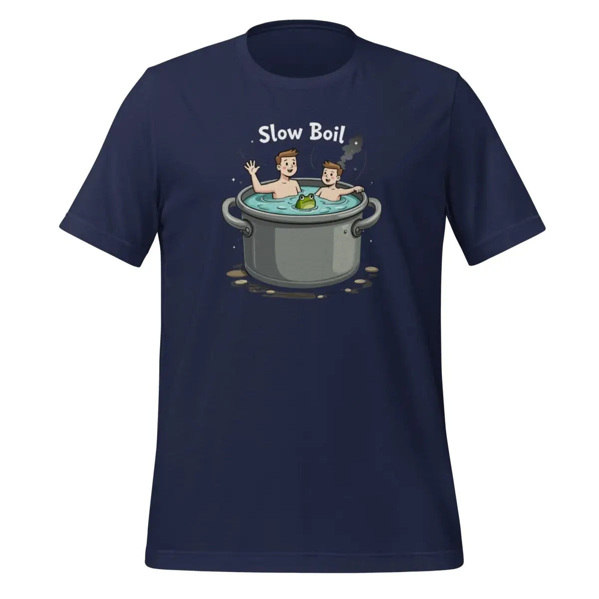 Slow Boil T-Shirt (unisex) - Navy / M