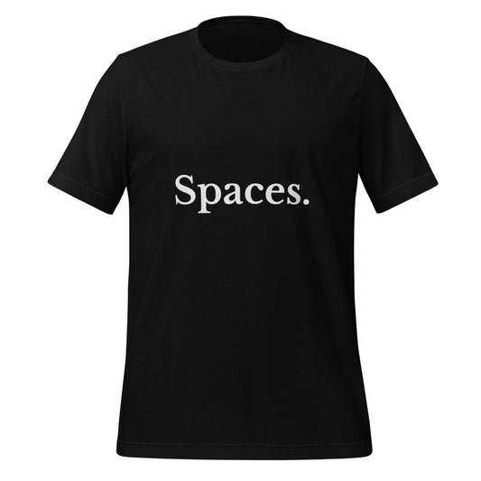 Spaces T - Shirt (unisex) - Black - AI Store