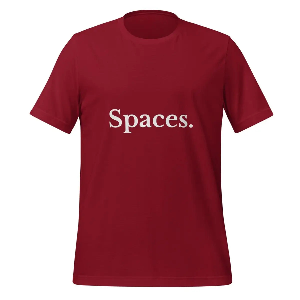 Spaces T-Shirt (unisex) - Cardinal / M