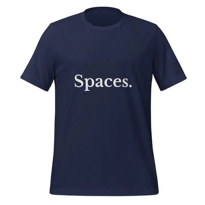 Spaces T-Shirt (unisex) - Navy / M