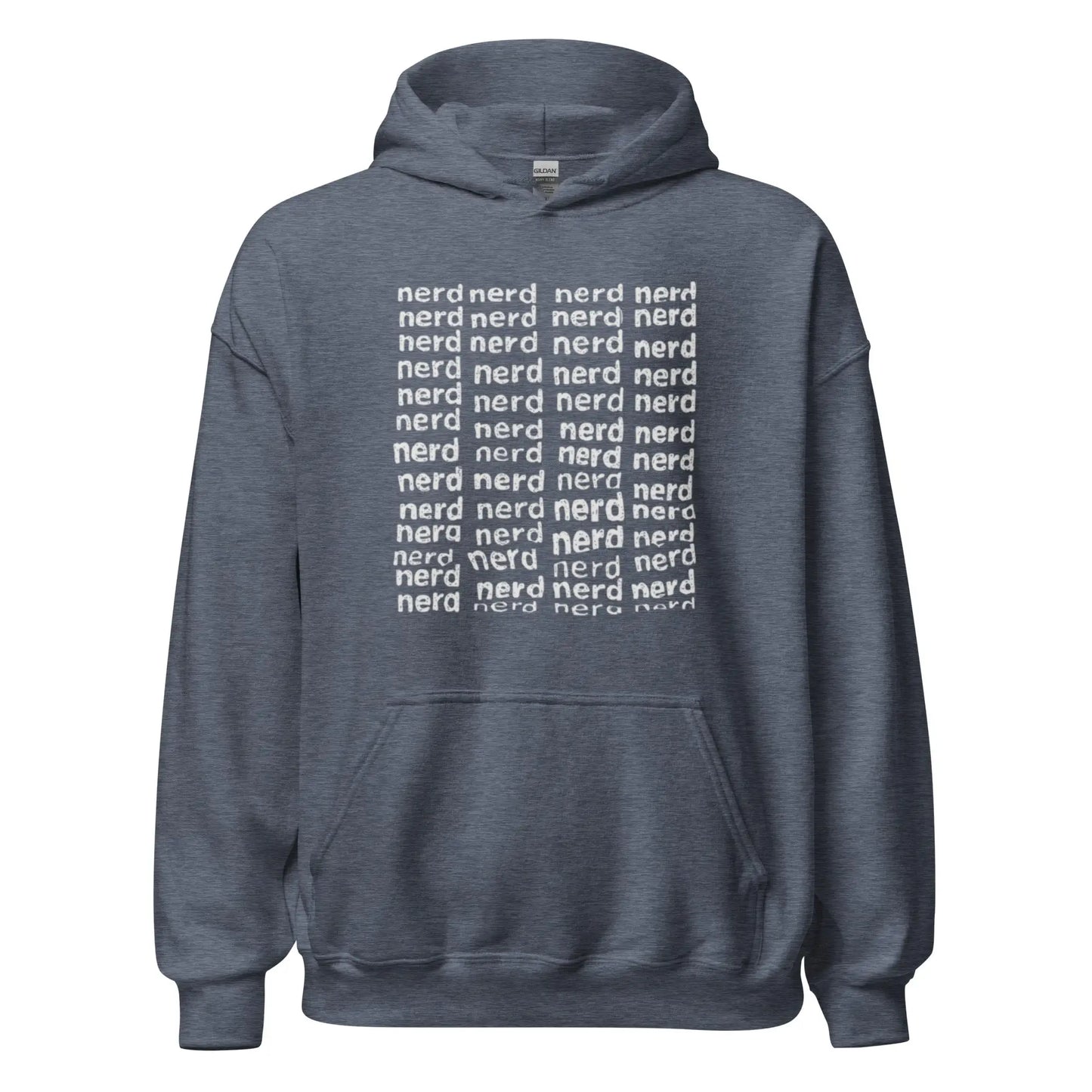 Square of Nerds Hoodie (unisex) - Heather Sport Dark Navy / M