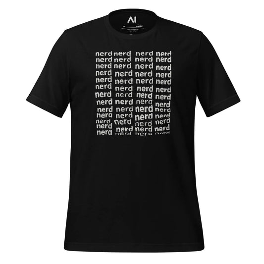 The Square of Nerds T-shirt (unisex) Black / m.