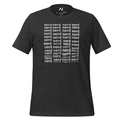 Square of Nerds T-Shirt (unisex) - Dark Grey Heather / M