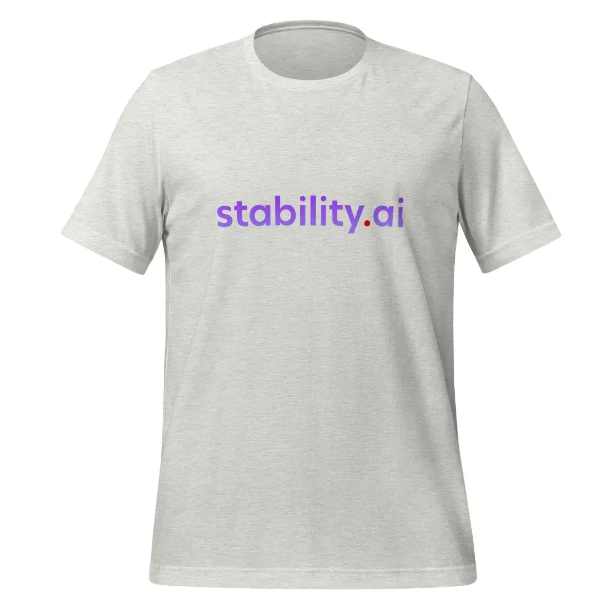 The Stability Ai Logo T-shirt (unisex) Ash / m.