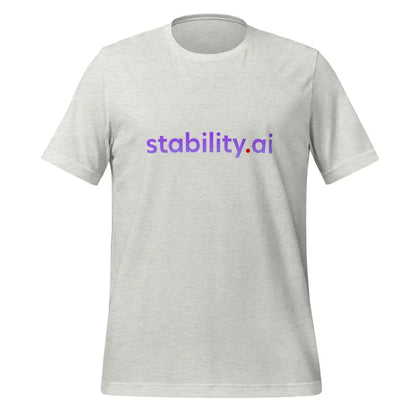 Stability AI Logo T-Shirt (unisex) - Ash / M