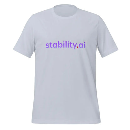 Stability AI Logo T-Shirt (unisex) - Light Blue / M