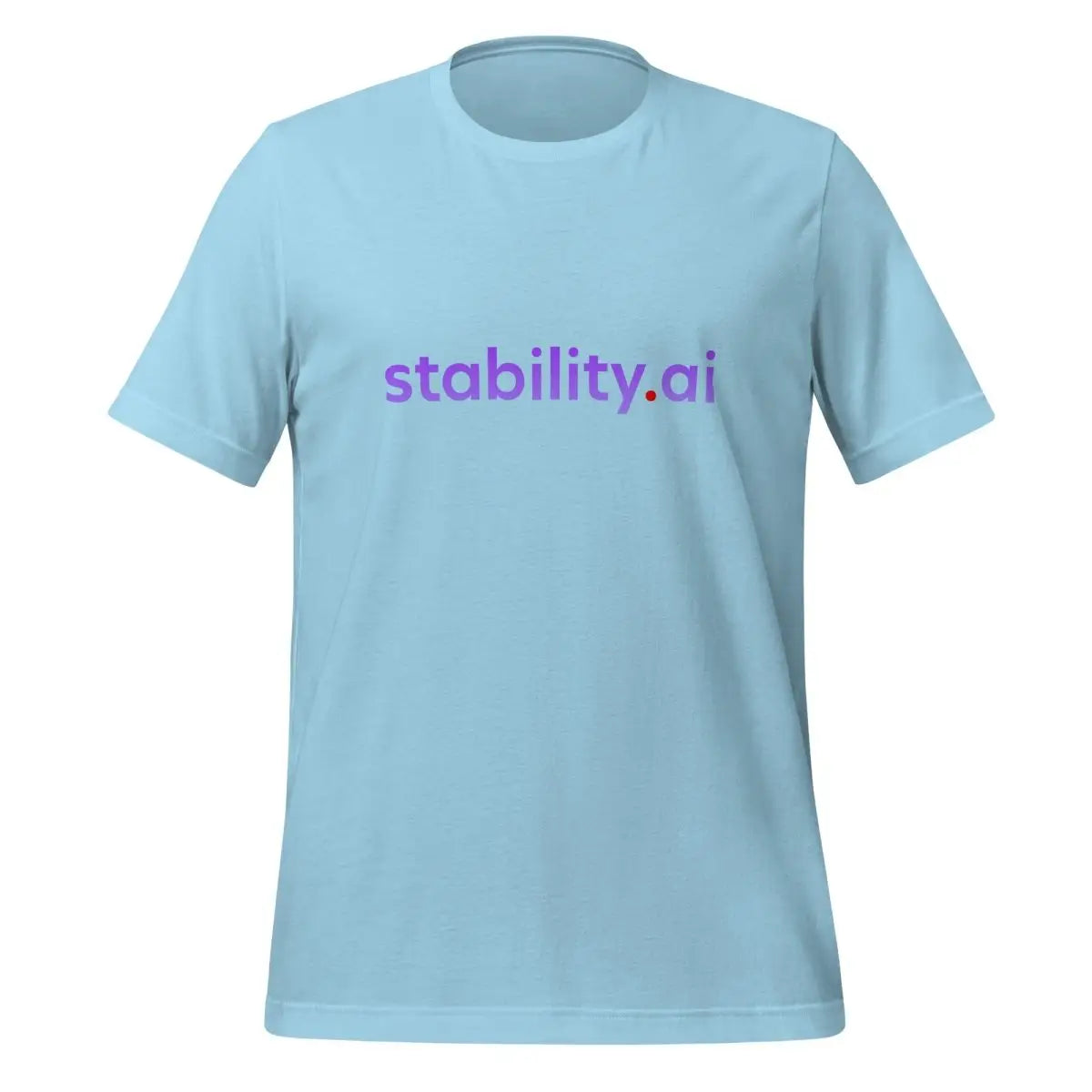 The Stability Ai Logo T-shirt (unisex) Ocean Blue / m.