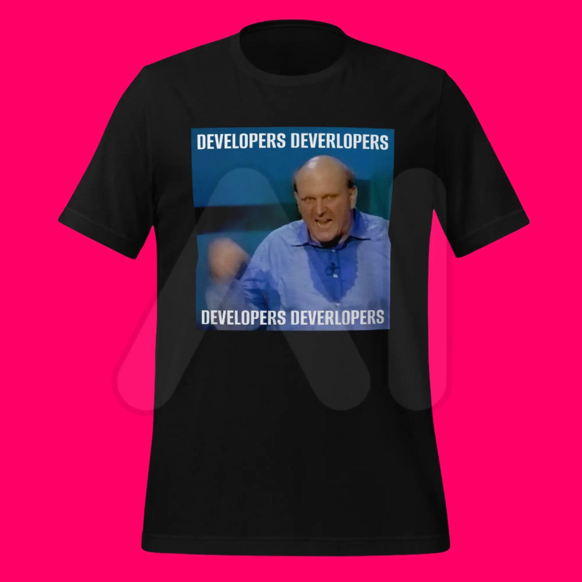 Steve Ballmer Developers x 4 T-Shirt (unisex)