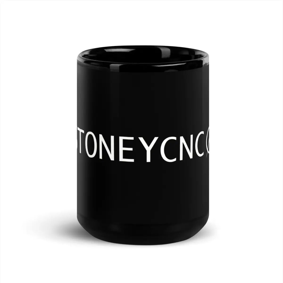 The Stoney Cnc Logo Black Glossy Mug 15 Oz.