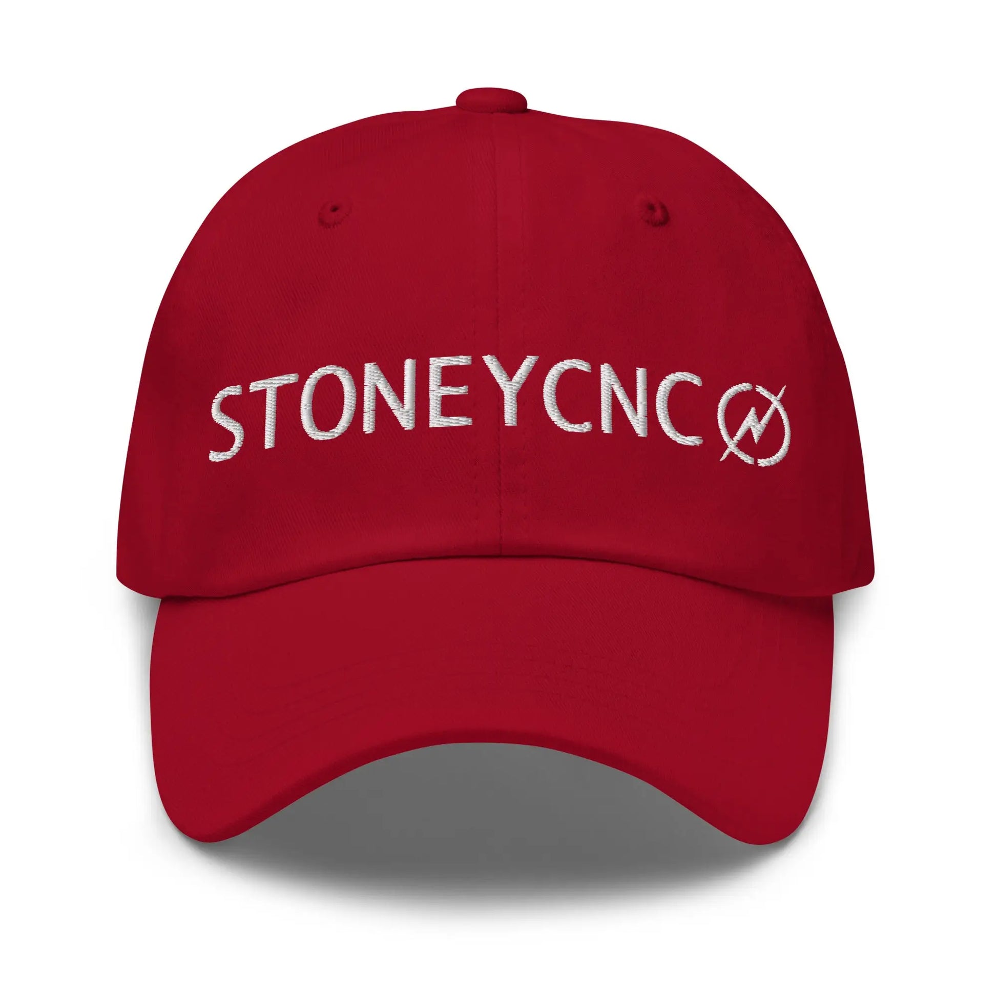 Stoney CNC Logo Cap - Cranberry