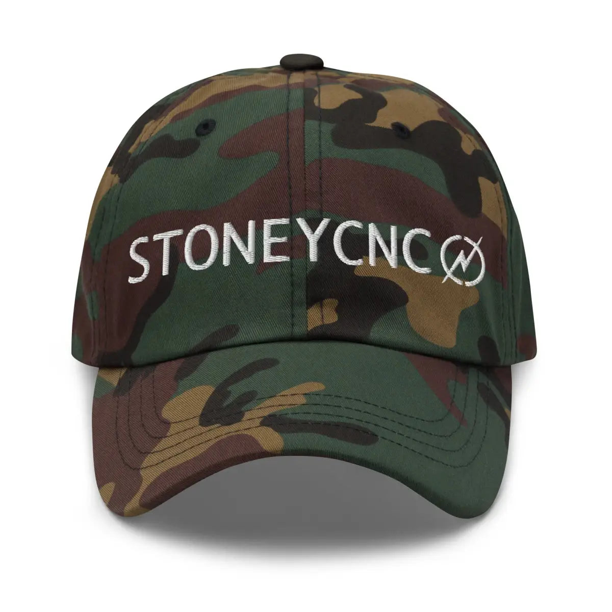 Stoney CNC Logo Cap - Green Camo