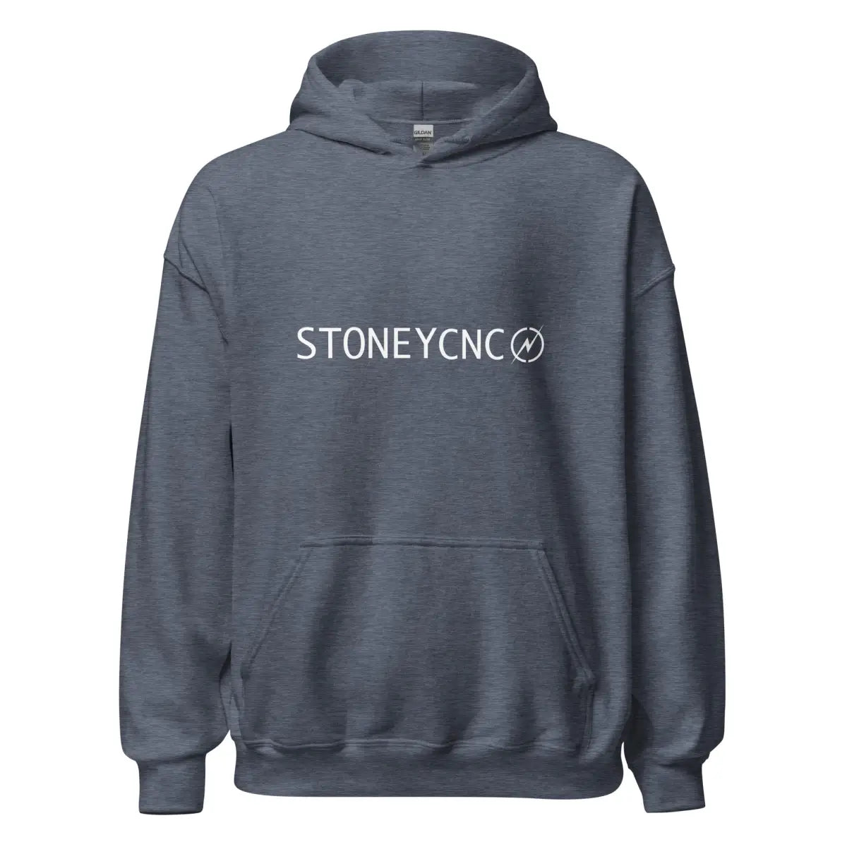 Stoney CNC Logo Hoodie (unisex) - Heather Sport Dark Navy / M