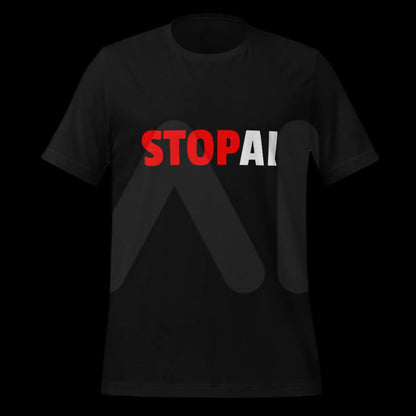 Stop AI T-Shirt 3 (unisex)