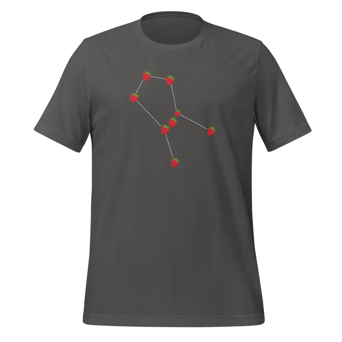 Strawberries Orion Constellation T-Shirt 2 (unisex) - Asphalt / M