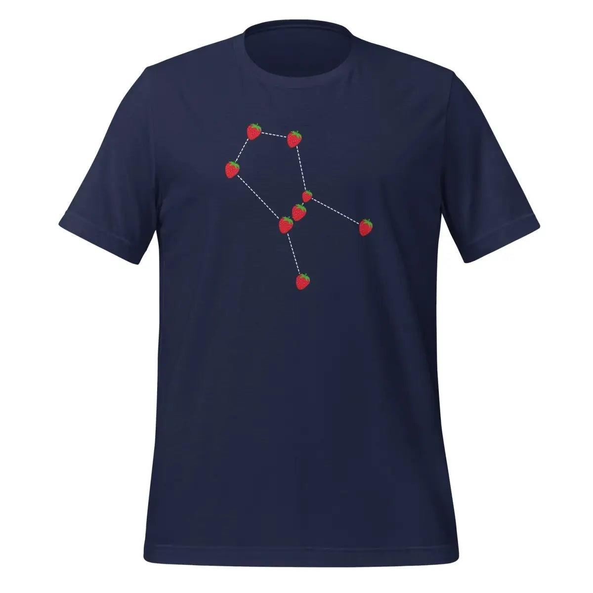 Strawberries Orion Constellation T-Shirt 2 (unisex) - Navy / M