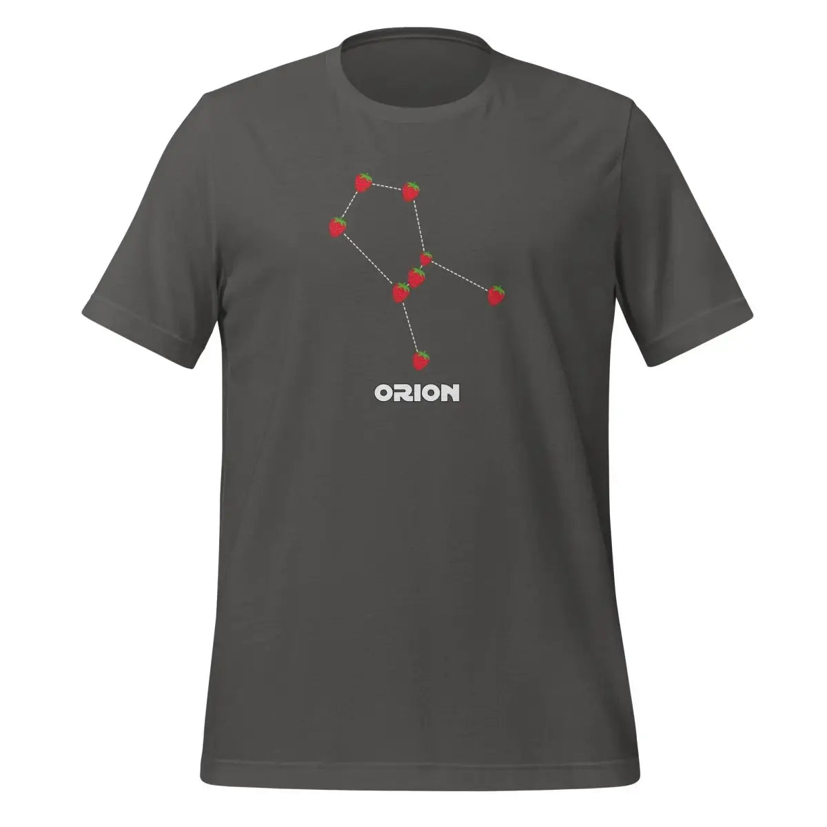 Strawberries Orion Constellation T-Shirt 3 (unisex) - Asphalt / M