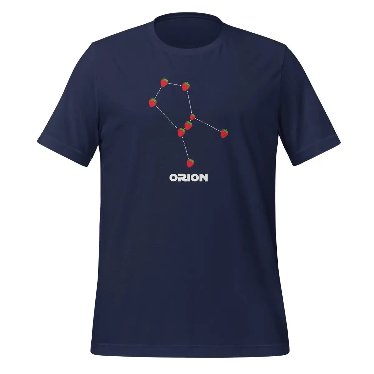 Strawberries Orion Constellation T-Shirt 3 (unisex) - Navy / M