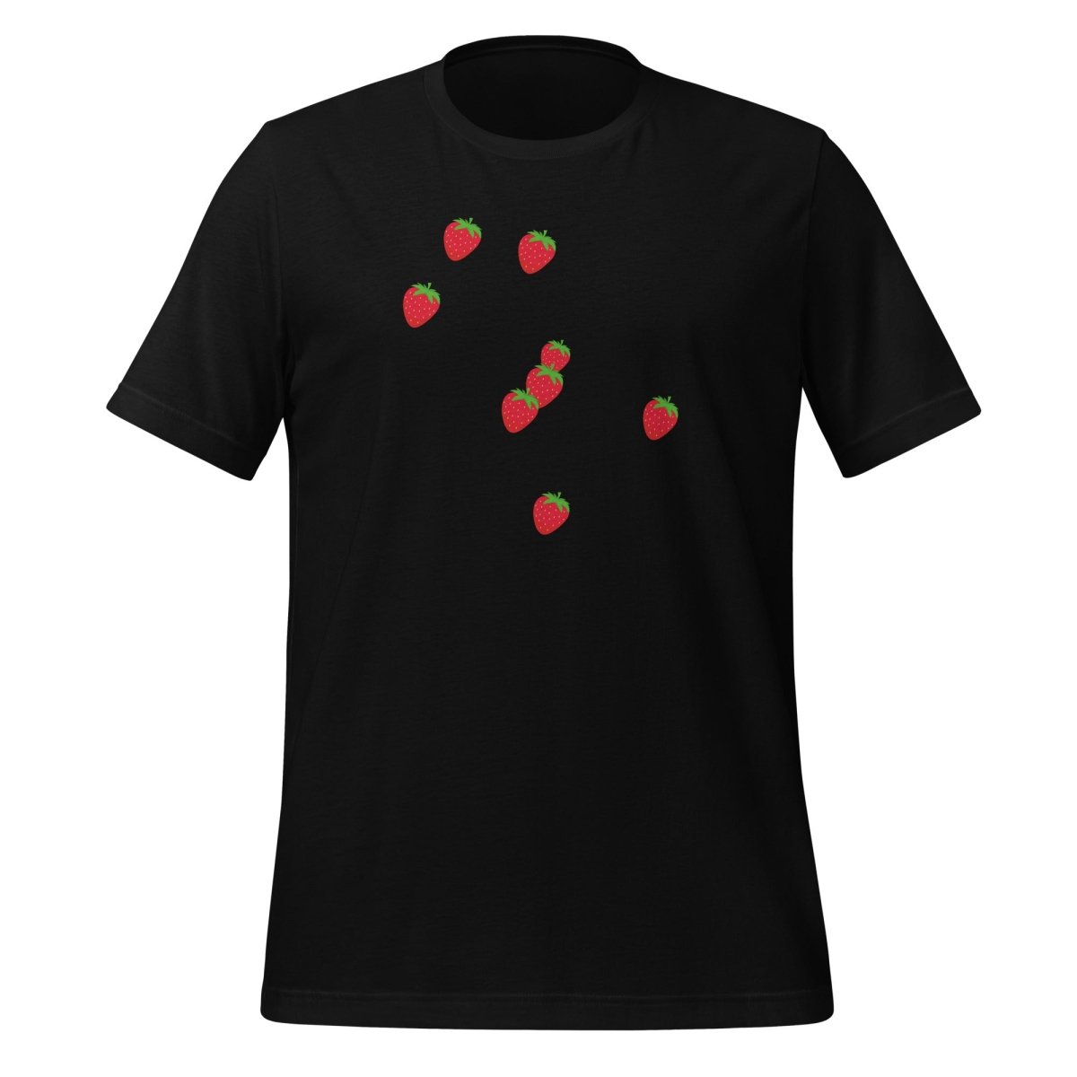 Strawberries Orion Constellation T-Shirt (unisex) - Black - AI Store