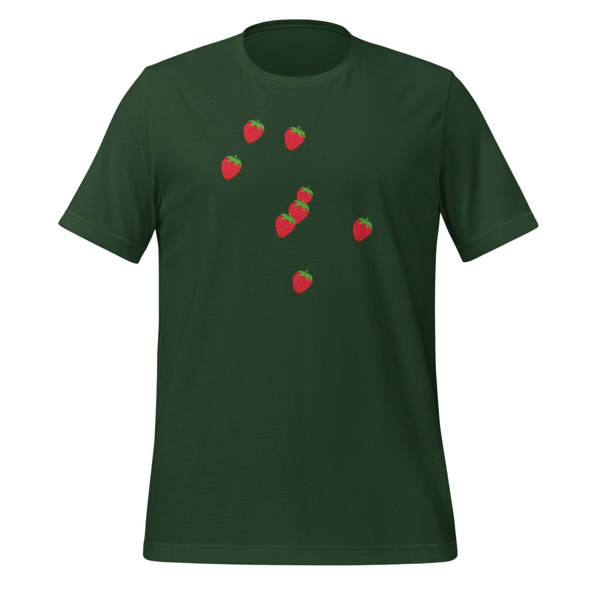 Strawberries Orion Constellation T-Shirt (unisex) - Forest - AI Store