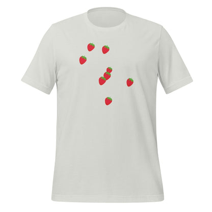 Strawberries Orion Constellation T-Shirt (unisex) - Silver - AI Store