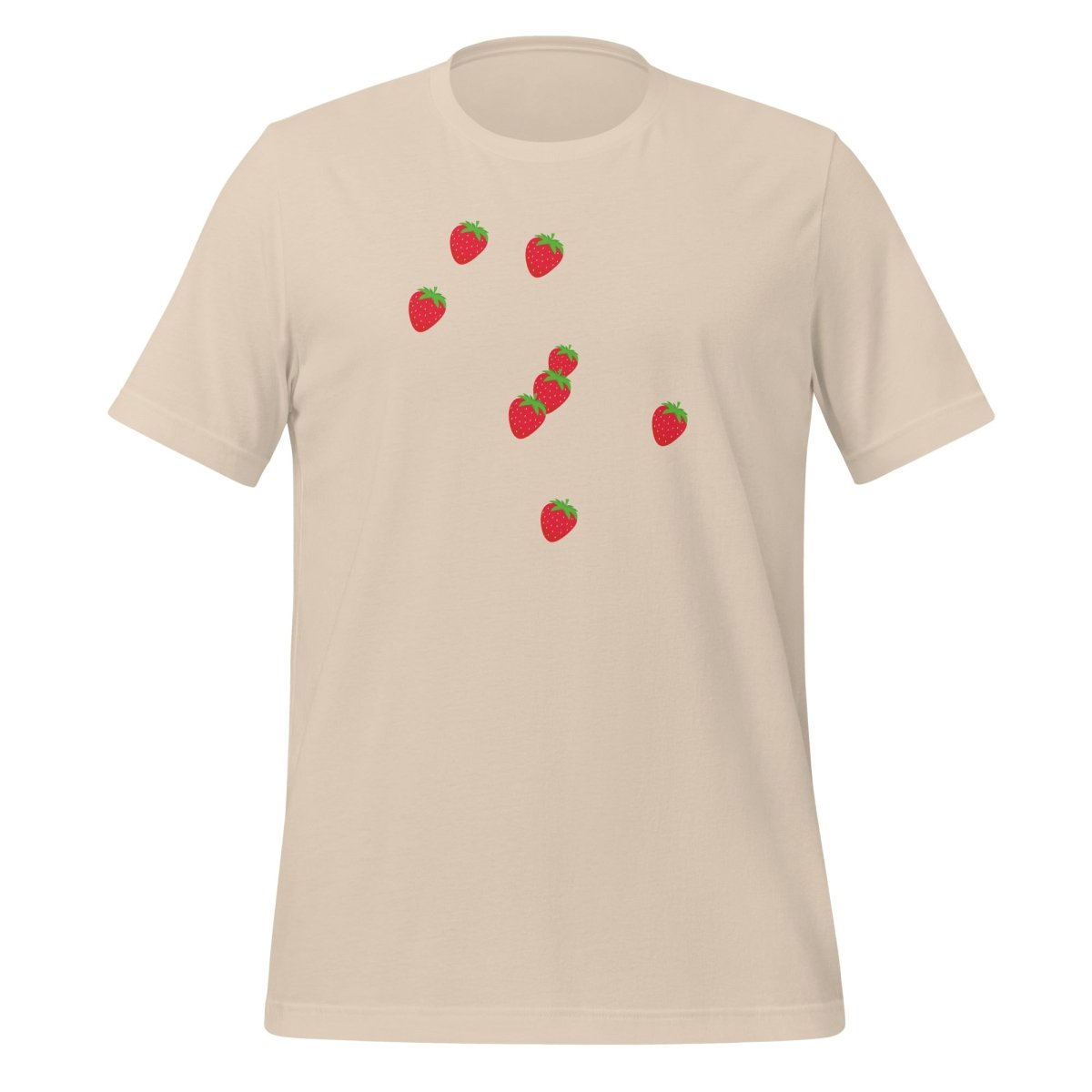 Strawberries Orion Constellation T-Shirt (unisex) - Soft Cream - AI Store