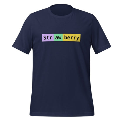 Strawberry Tokens T-Shirt (unisex) - Navy - AI Store