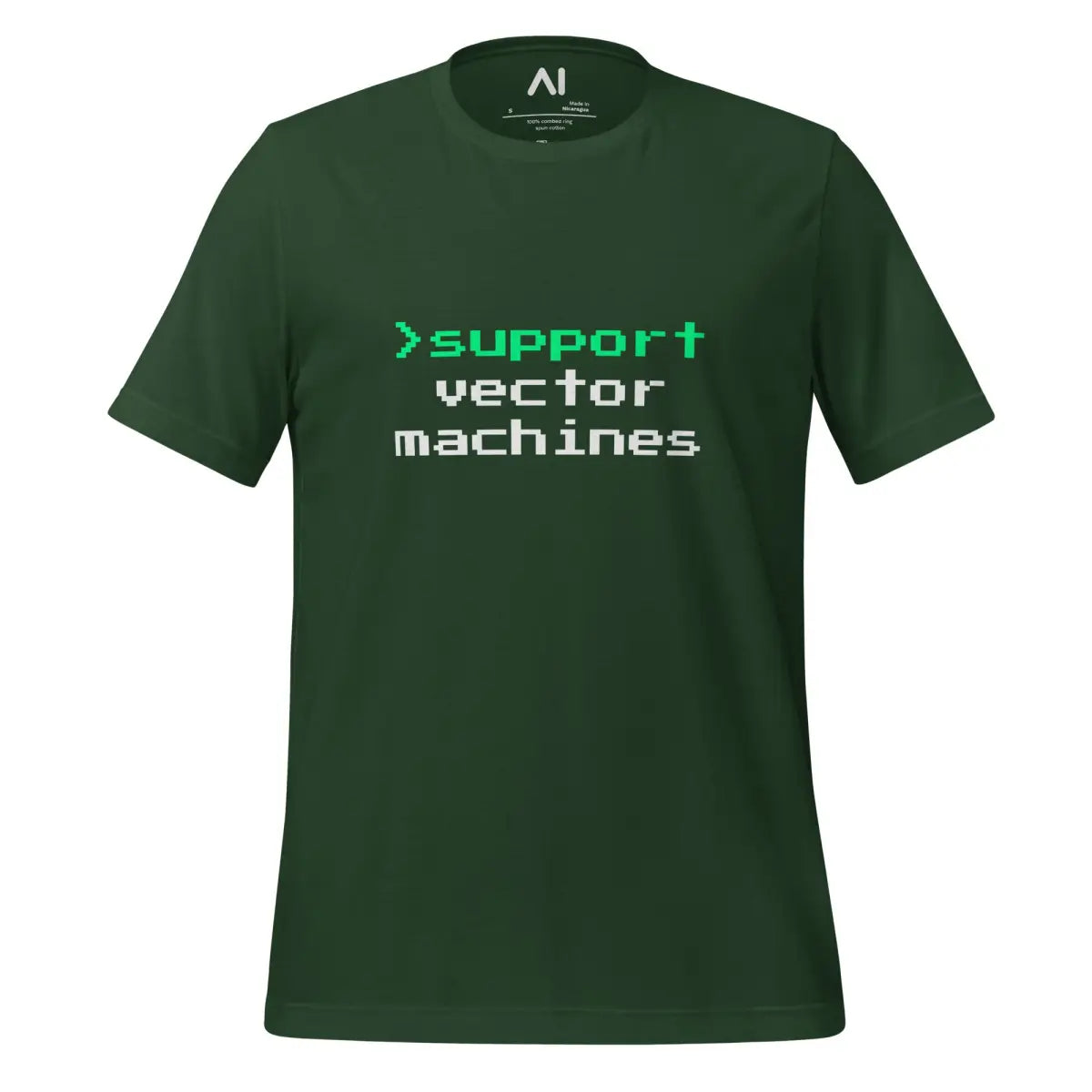 > support vector machines T-Shirt (unisex) - Forest / M