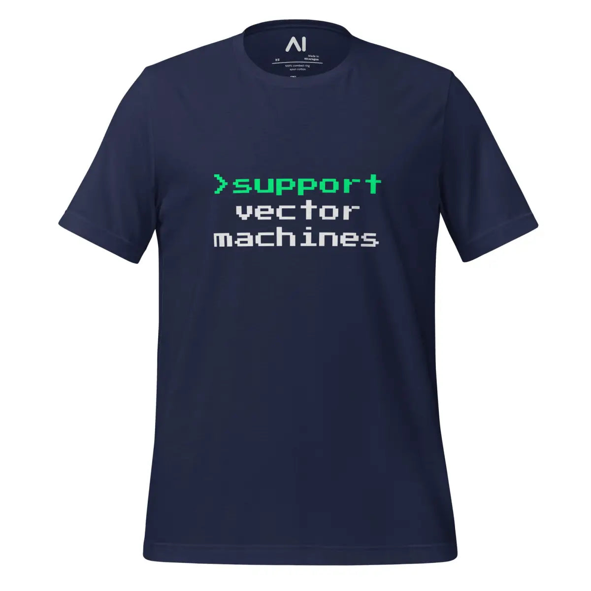 > support vector machines T-Shirt (unisex) - Navy / M