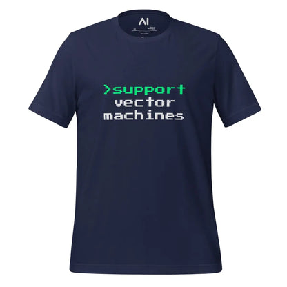 > support vector machines T-Shirt (unisex) - Navy / M