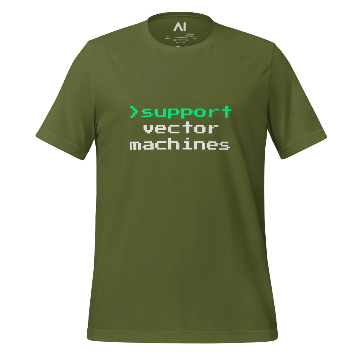 > support vector machines T-Shirt (unisex) - Olive / M