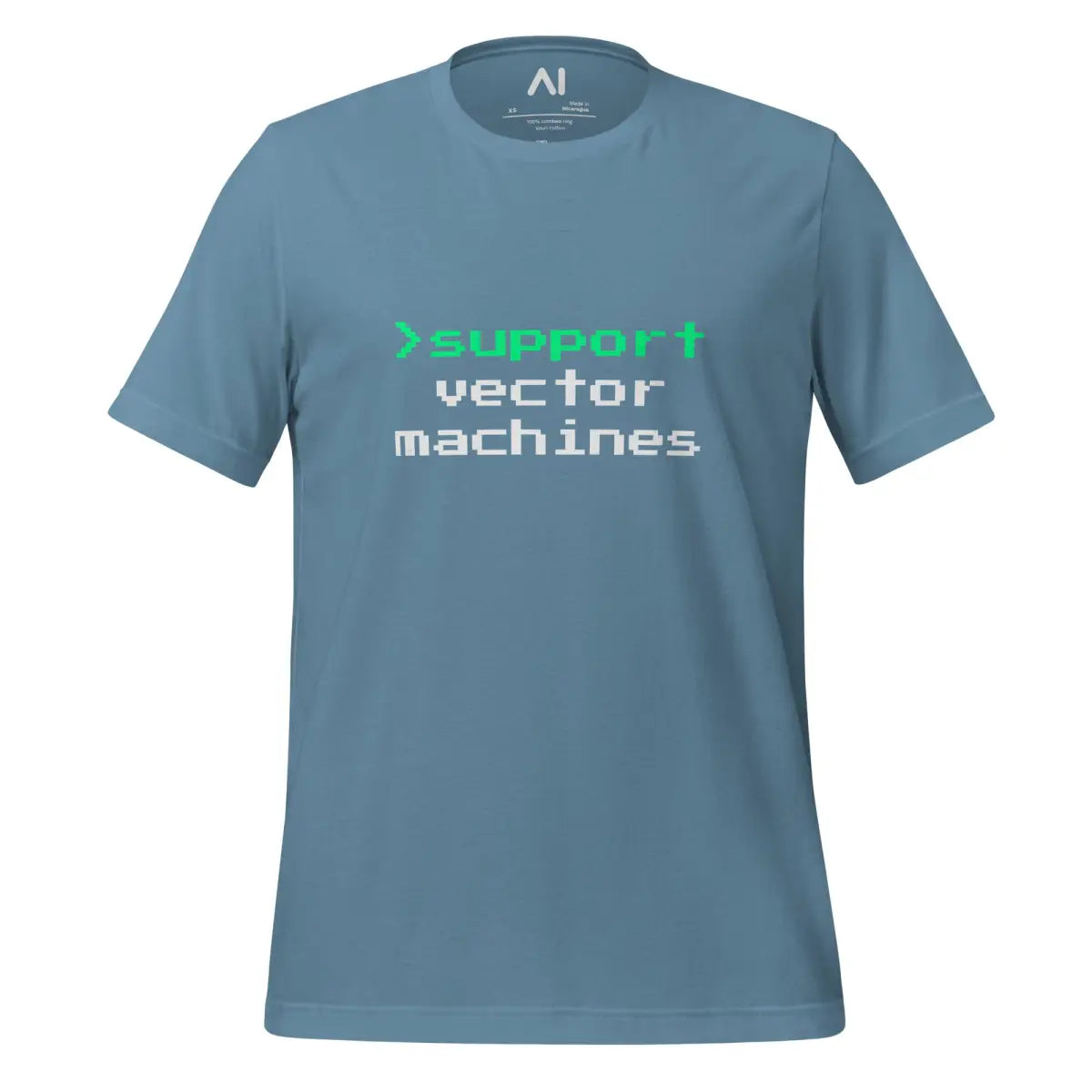 > support vector machines T-Shirt (unisex) - Steel Blue / M